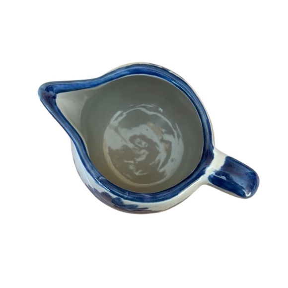 Louisville Stoneware Bachelor Button Cornflower Creamer Pitcher - Picture 8 of 8